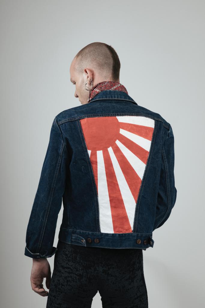 RISING SUN Vintage Denim Jacket – The Sinner & Saint